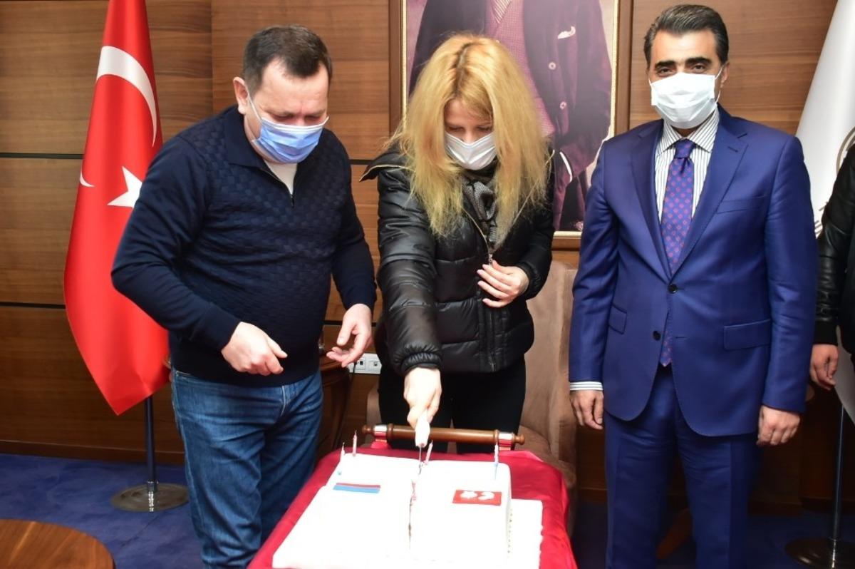 Rus işadamı yatırım i&ccedil;in Şanlıurfa&rsquo;ya geldi