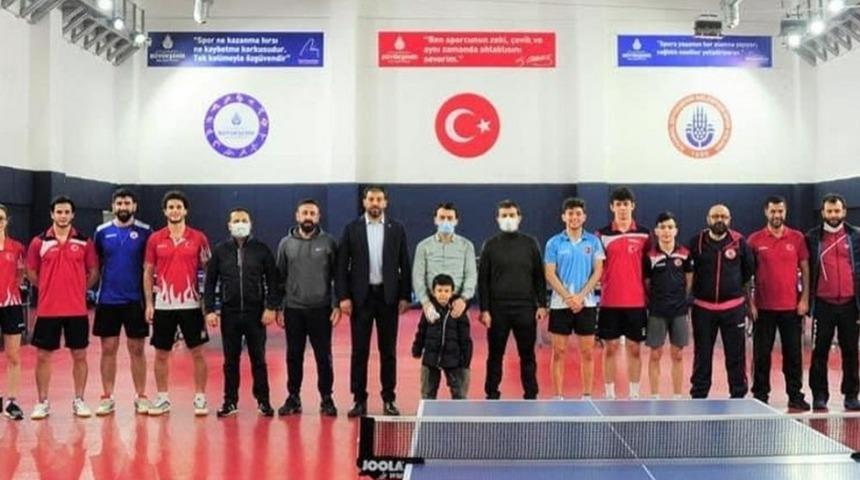 Masa Tenisi Millî Takımı olimpiyat kampında