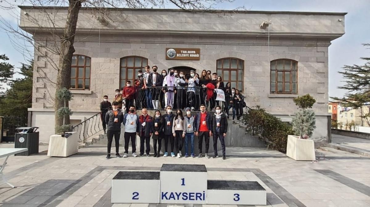 Oryantiring m&uuml;sabakaları tamamlandı