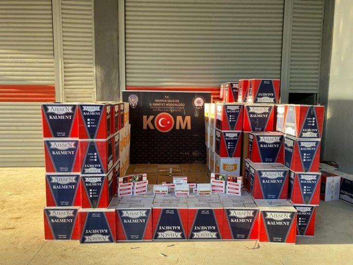 Manisa’da 6 milyon paket kaçak makaron ele geçirildi G1