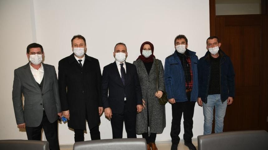 Ak Parti Grup Başkanvekili Turan &Ccedil;an teşkilatı ile buluştu