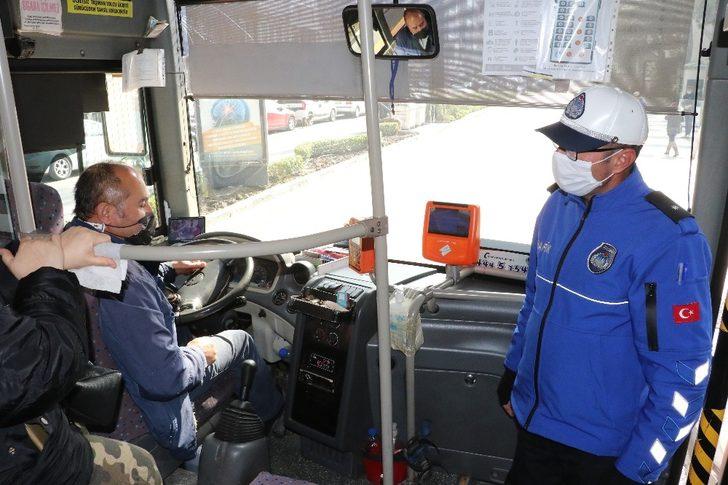 Toplu taşıma araçlarında koronavirüs denetimi G2