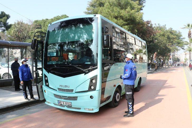 Toplu taşıma araçlarında koronavirüs denetimi G4