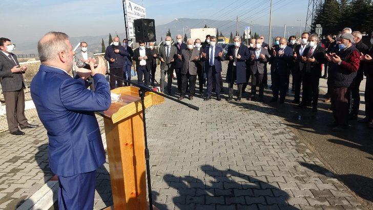 Karabük Organize Sanayi Bölgesi Camii için temel atma töreni yapıldı G1