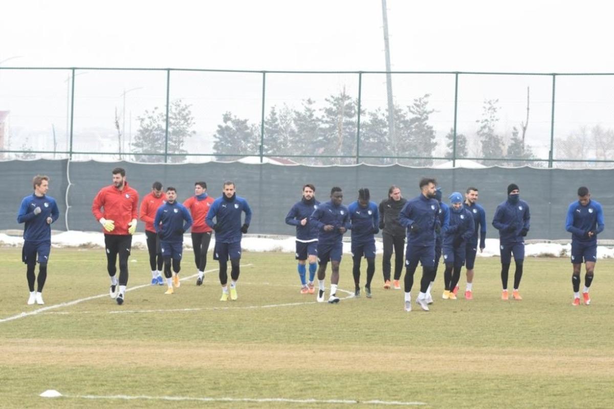 BB Erzurumspor, Kayserispor ma&ccedil;ı hazırlıklarını s&uuml;rd&uuml;rd&uuml;