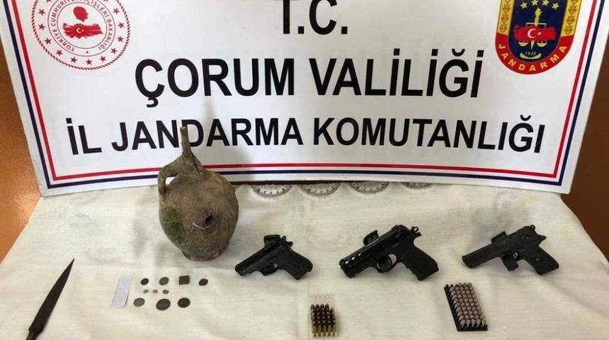 Jandarma&rsquo;dan tarihi eser operasyonu