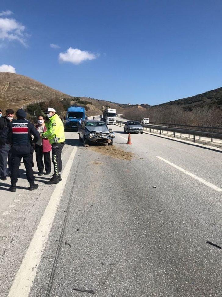 Otomobil tankere arkadan çarptı: 1 ölü, 1 yaralı G3