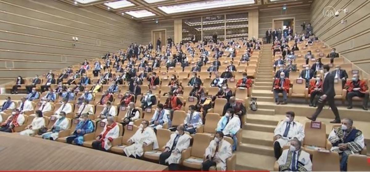 Rekt&ouml;r Karacoşkun, Y&uuml;ksek&ouml;ğretim kurumlarının proje tanıtım toplantısında