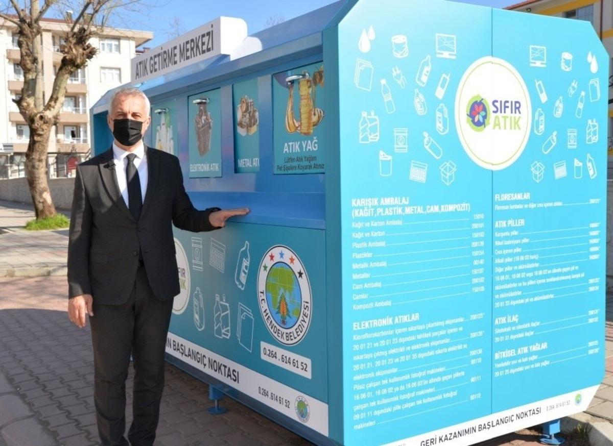 Hendek&rsquo;e Mobil Atık Getirme Merkezi kuruldu