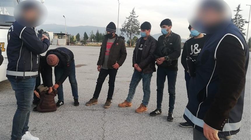 Osmaniye’de 6 Afgan mülteci yakalandı