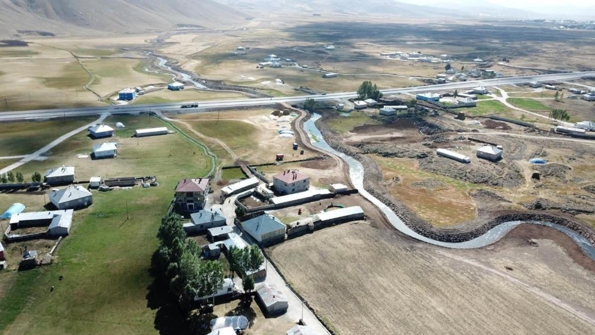 &Ccedil;aldıran Ovasında taşkın riski azaltıldı