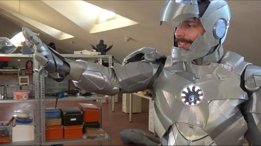 'Yerli Ironman' ismiyle anılıyor! Yapay zeka ve sesli komutla çalışan zırh tasarladı