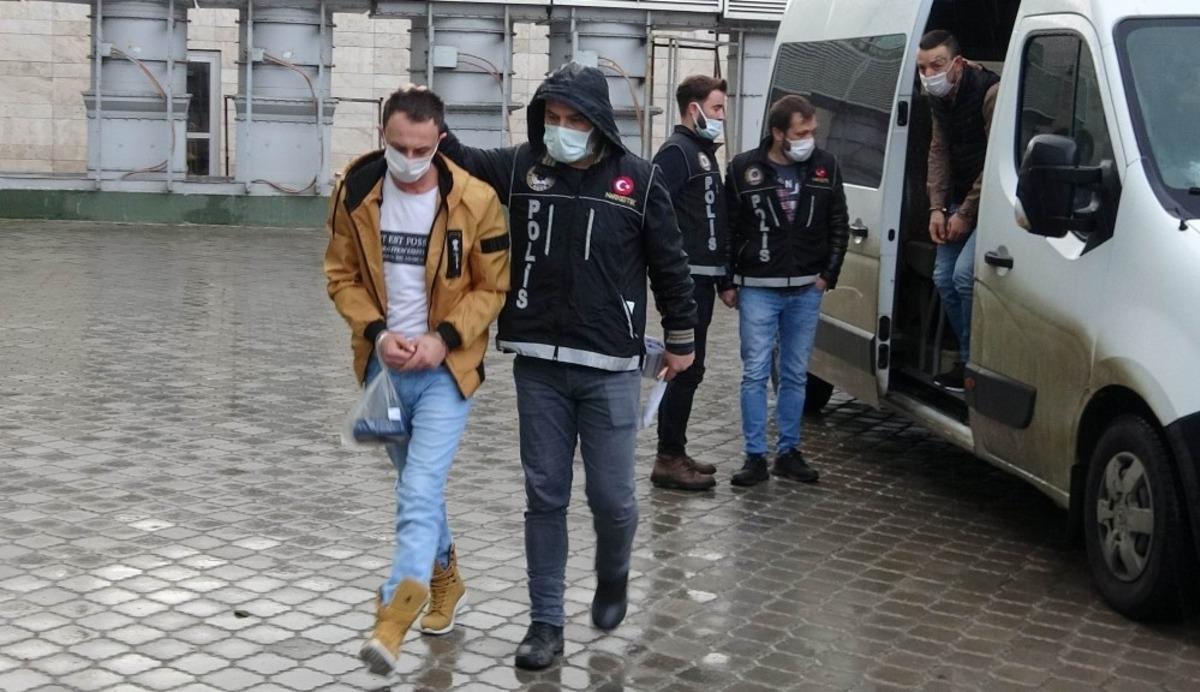Samsun&rsquo;da uyuşturucudan 10 kişi adliyeye sevk edildi