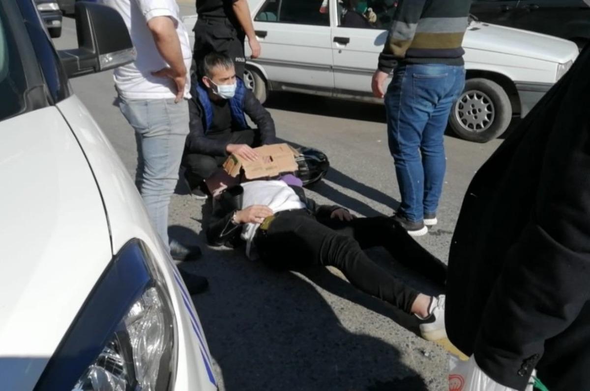 (&Ouml;zel) Pendik&rsquo;te iki motosiklet kafa kafaya &ccedil;arpıştı: 2 yaralı