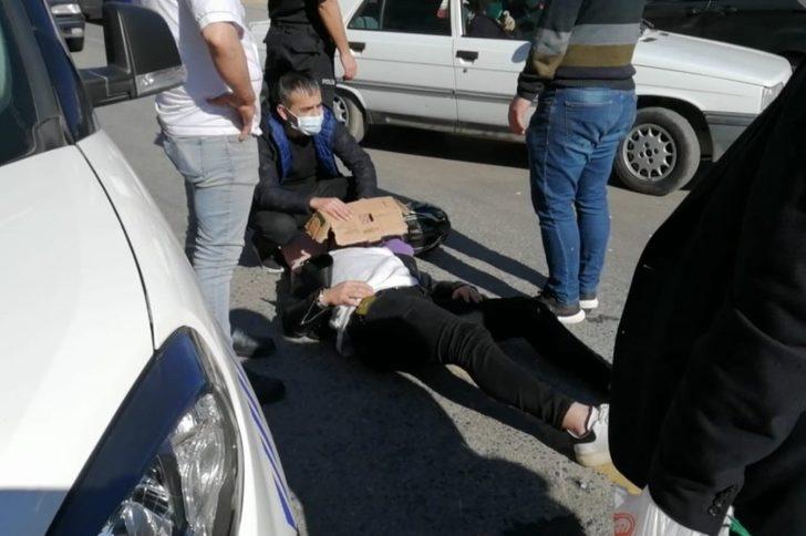 (Özel) Pendik’te iki motosiklet kafa kafaya çarpıştı: 2 yaralı G1