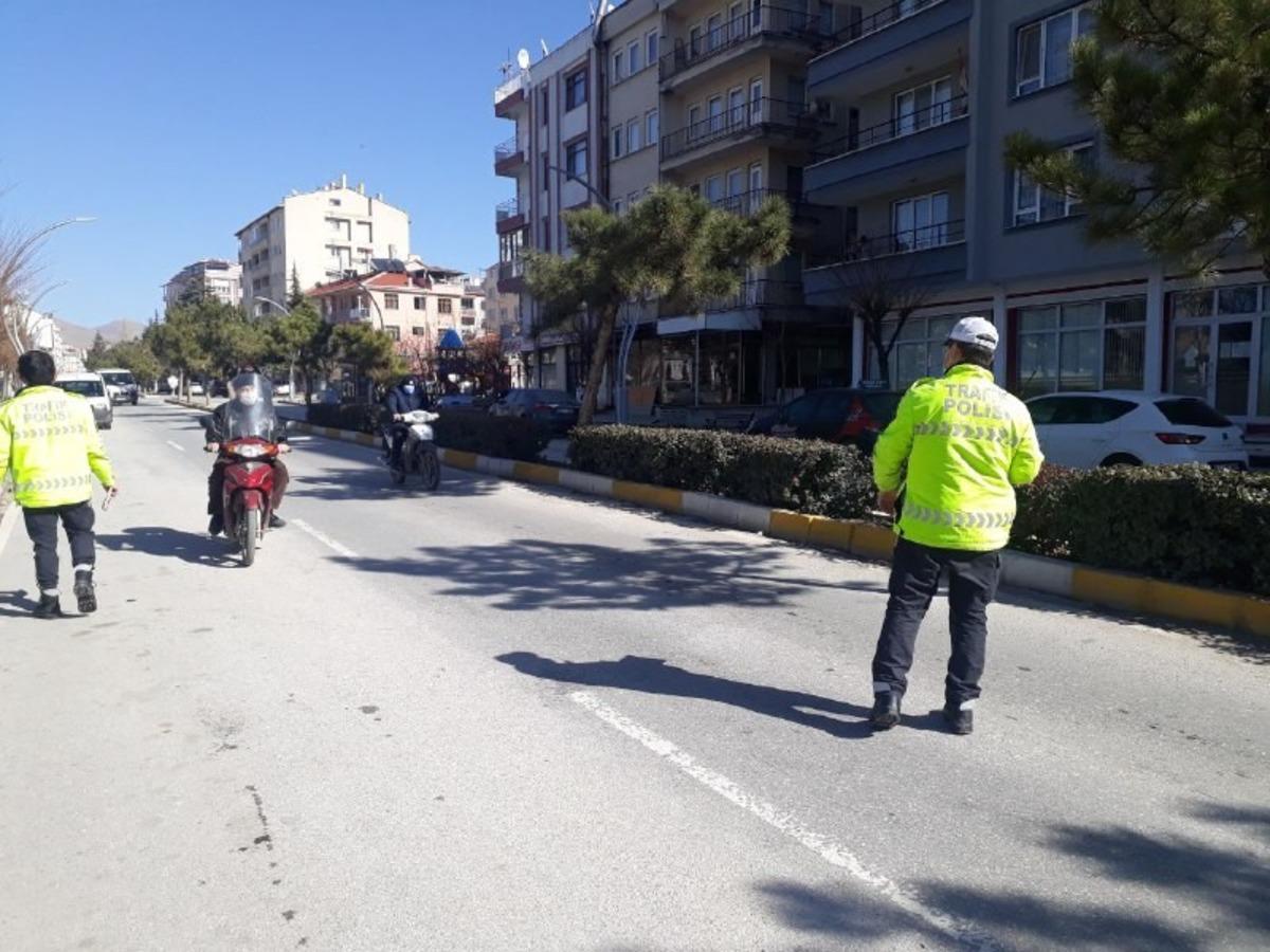 Sandıklı&rsquo;da trafik denetimi yapıldı