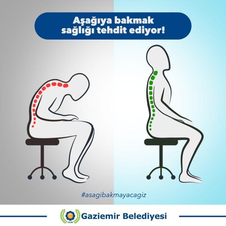 Aşağı bakmak sağlığı tehdit ediyor G5