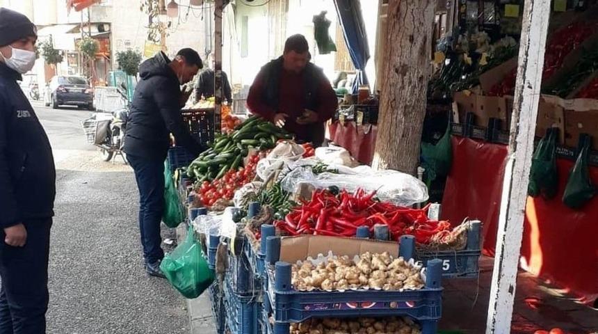 Kaldırım işgaliyle mücadele