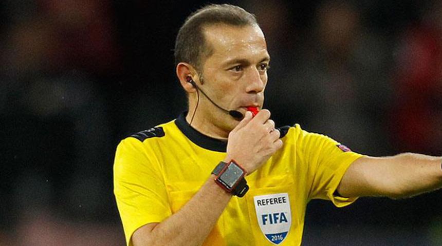 Fenerbahçe - Galatasaray derbisinin hakemi Cüneyt Çakır