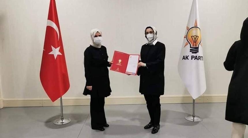 Ak Parti &Ccedil;an Kadın Kolları Başkanlığına Kadriye Kocaman atandı