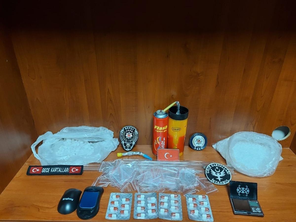 (&Ouml;zel) Şişli&rsquo;de 300 bin lira değerinde 1.2 kilo metamfetamin ele ge&ccedil;irildi