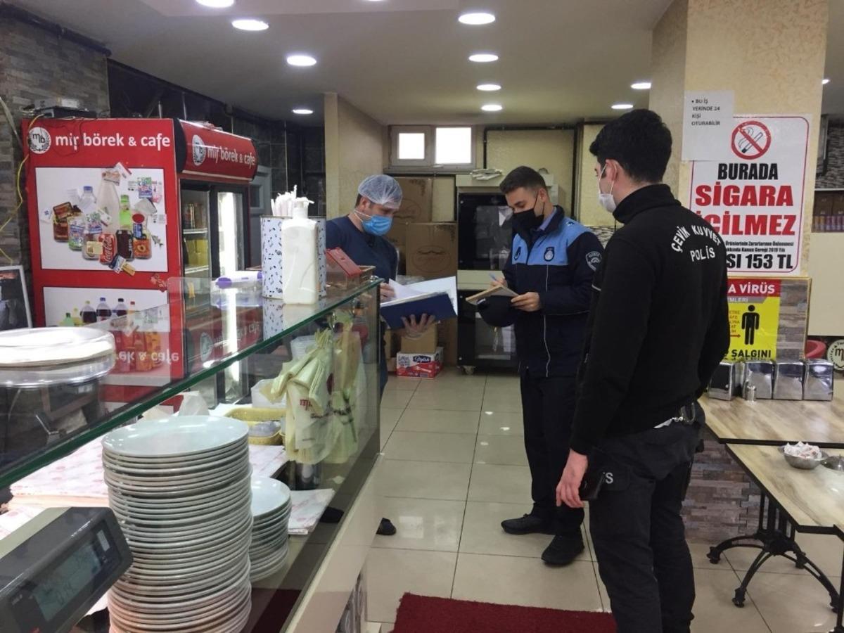 Zabıtadan Covid-19 denetimi