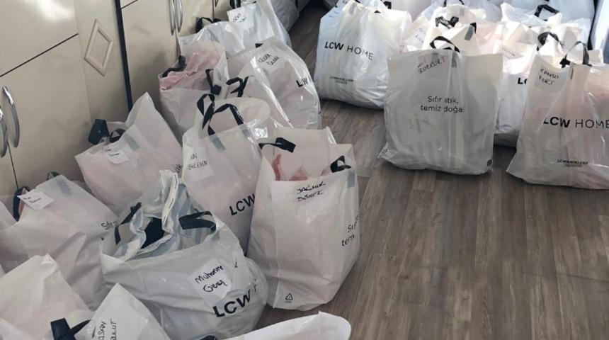 Tomarzalılar Vakfı ihtiyaç sahibi öğrencilere kışlık giyecek yardımı