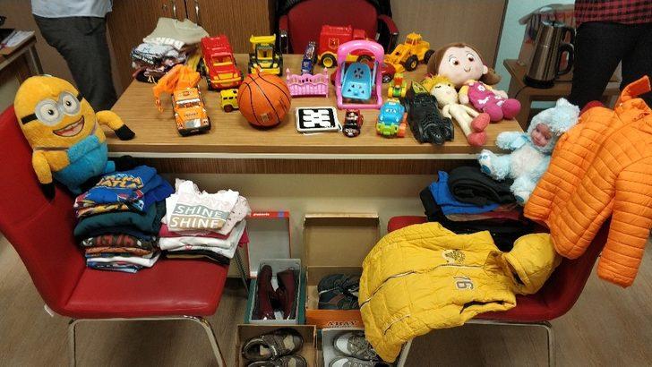 Adliye çalışanlarından çocuklar için oyuncak ve giysi kampanyası G2