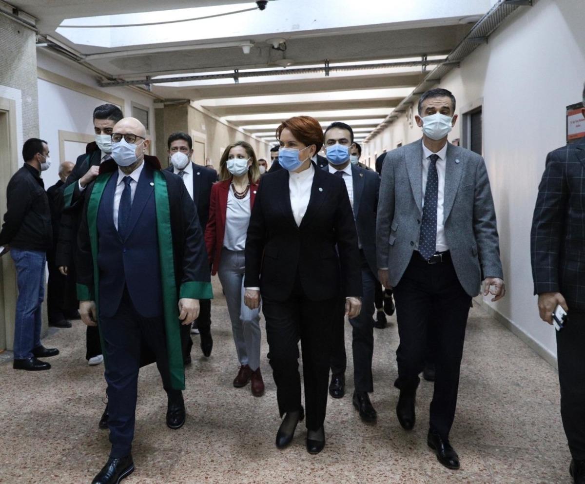 Meral Akşener Ankara Adliyesi&rsquo;nde ifade verdi