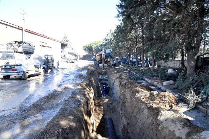 Isparta’da Gül Küçük Sanayi Sitesi yağmur suyu hattına kavuşuyor G3
