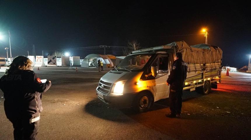 Kahramanmaraş&rsquo;ta gıda taşıyan kamyonlar denetleniyor