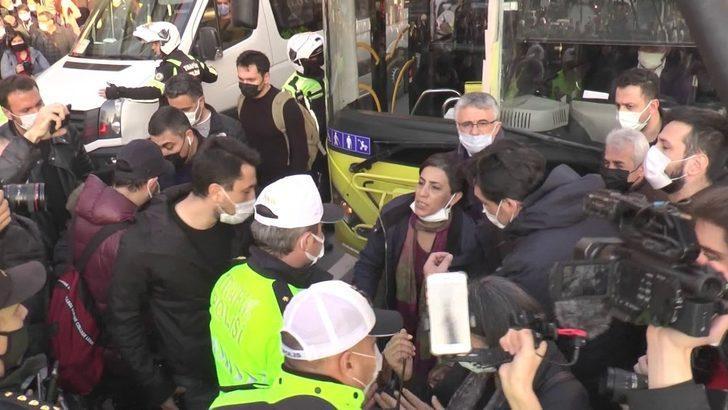 HDP’li vekiller dokunulmazlıklarını kullanarak yol kapatmaya kalktı G2