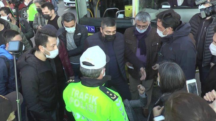 HDP’li vekiller dokunulmazlıklarını kullanarak yol kapatmaya kalktı G3