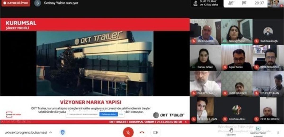 AD&Uuml; Ko&ccedil;arlı MYO&rsquo;da &Ouml;ğrenci- Sekt&ouml;r Buluşması ger&ccedil;ekleşti