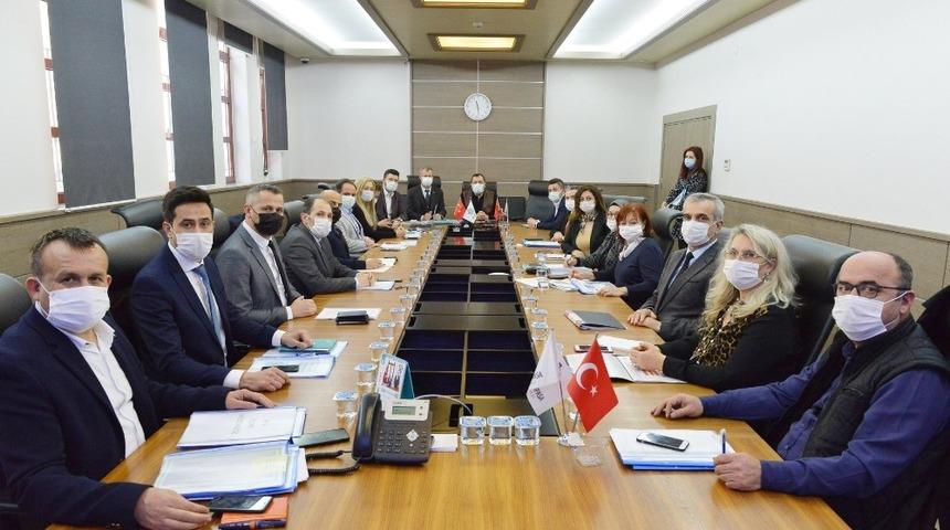 Başkan Y&uuml;ksel, kurmayları ile 2020 yılını değerlendirdi