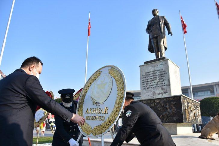Atatürk’ün Akhisar’a gelişinin 98. Yıl dönümü törenle kutlandı G2