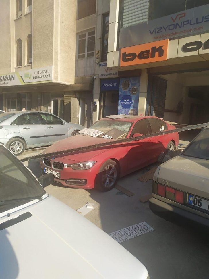 Başkent’te mobilya atölyesinde korkutan patlama G4