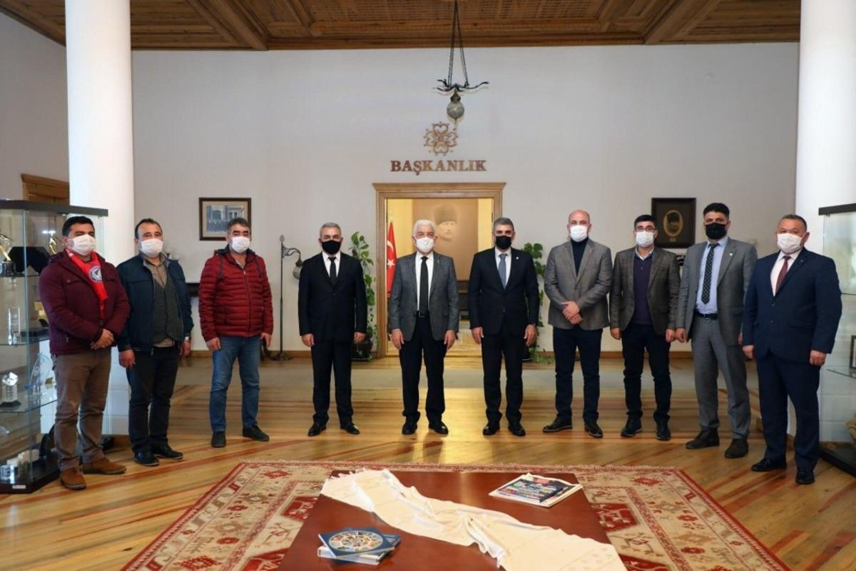 Genel İş Genel Başkanından Başkan G&uuml;r&uuml;n&rsquo;e ziyaret