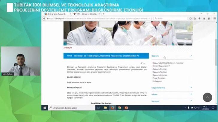 Bölge TTO’lardan ortak TÜBİTAK 1001 bilgilendirme etkinliği G3