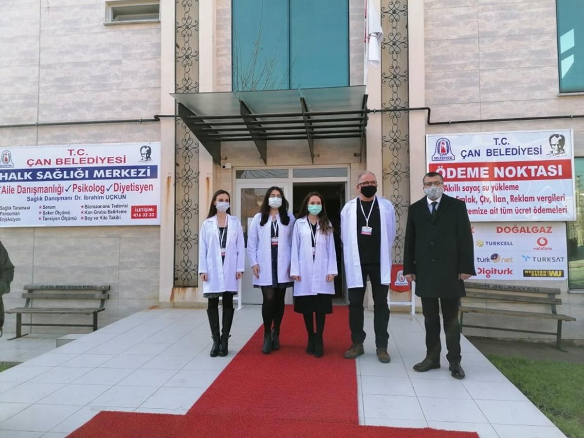 &Ccedil;an Halk Sağlığı Merkezi a&ccedil;ıldı