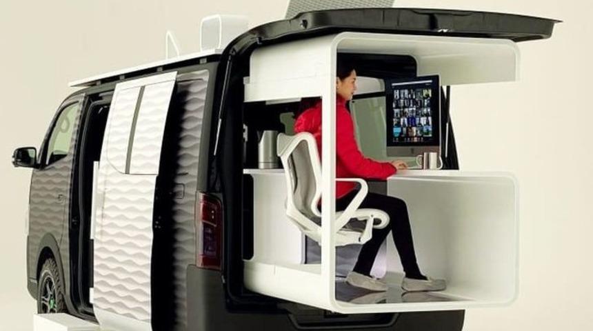 Nissan&rsquo;dan yeni seyyar ofis: &lsquo;Evden değil her yerden &ccedil;alışın'