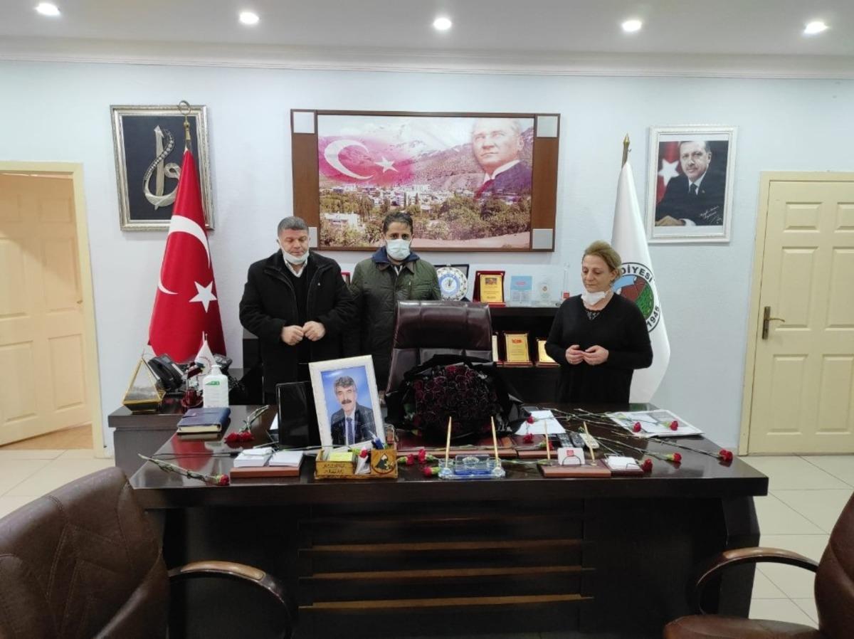 Sason&rsquo;da belediye personeli, kalp krizi sonucu hayatını kaybeden başkanlarını andı