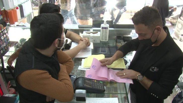 Antalya polisinden cep telefonu satışı yapan iş yerlerine denetim G5