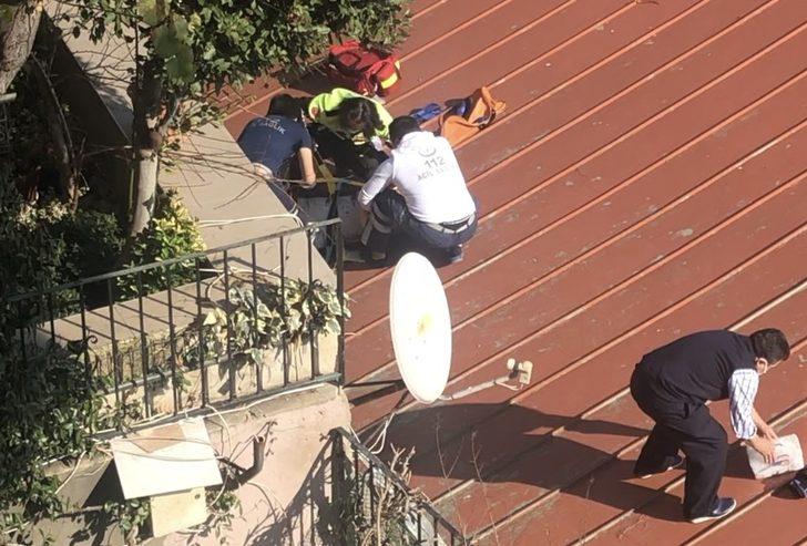 Beyoğlu’nda balkondan düşen kadını çanak anten kurtardı G4