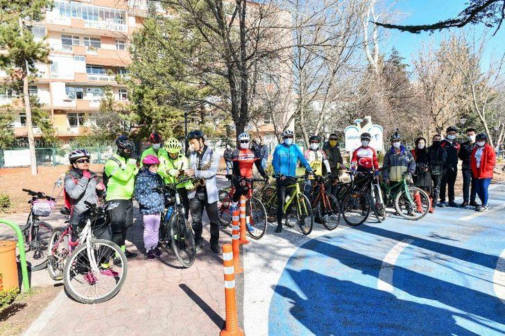 Milli Kütüphane-Beşevler 1. Etap bisiklet yolu tamamlandı G5