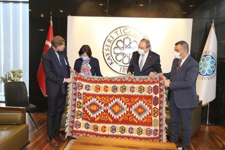 Başkan Büyüksimitci, AB Büyükelçisine Kayseri’nin sanayisi hakkında bilgi verdi G2