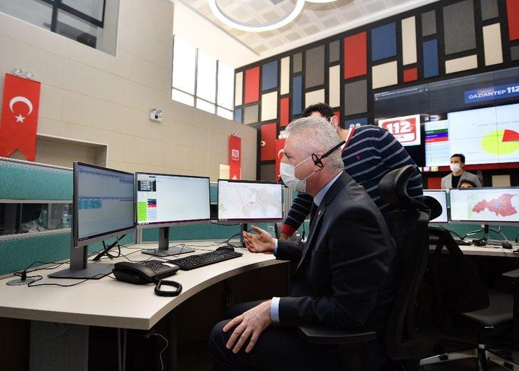 Acil çağrıların birleştiği 61. il Gaziantep oldu G4