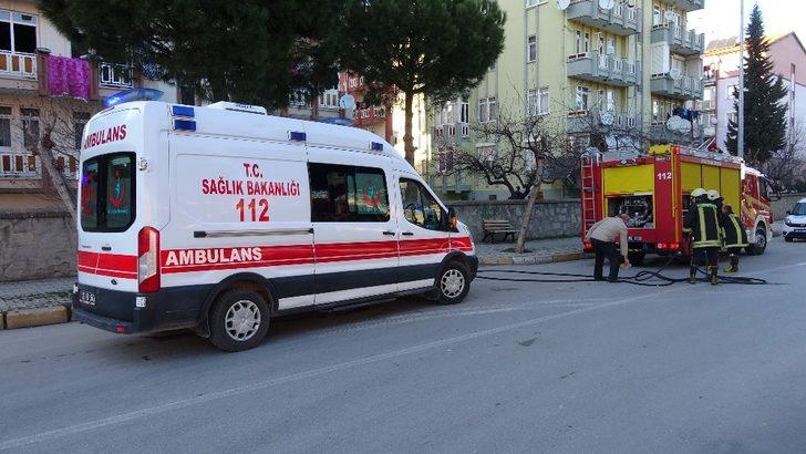 Engelli çocuk çakmakla oynarken yangın çıktı G4