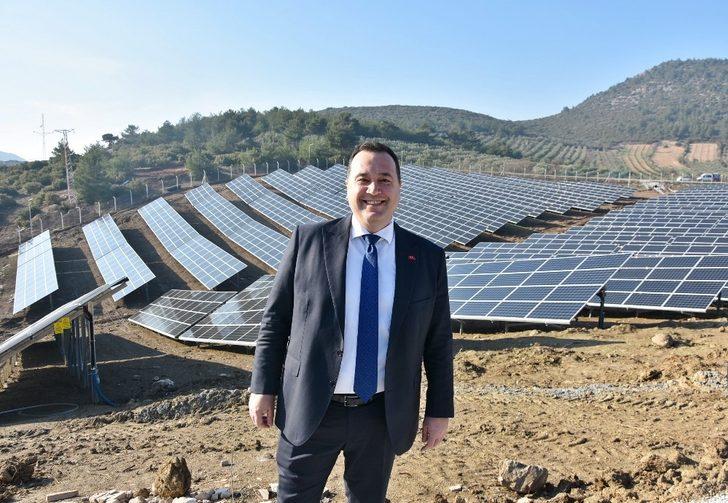 Akhisar Belediyesi güneş enerjisinden elektrik üretmeye başladı G1