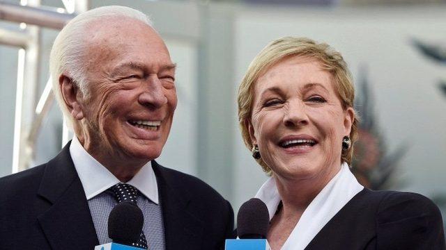 Christopher Plummer ve Julie Andrews